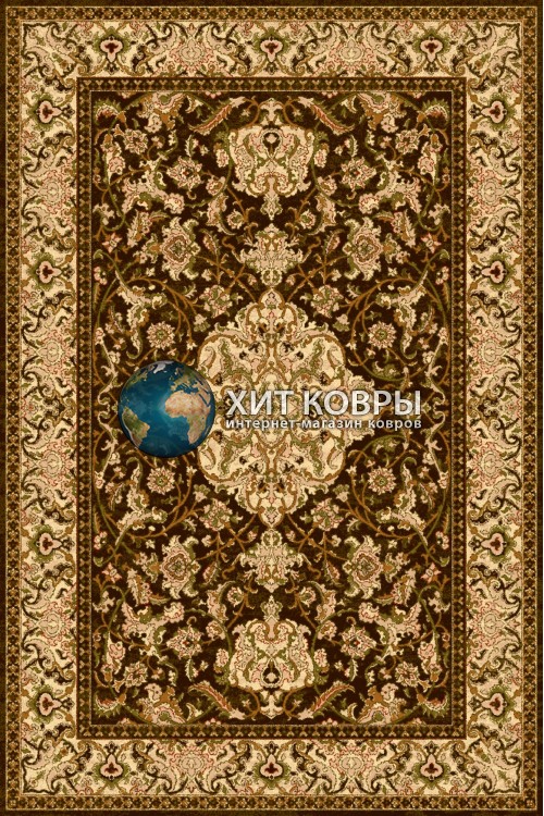 Польский ковер Isfahan Sefora Коричневый